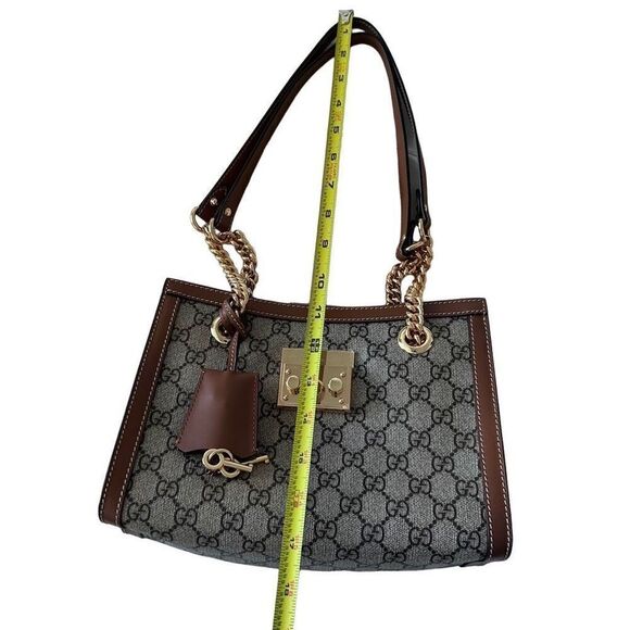 Authentic Gucci Padlock GG Small Shoulder Bag - Picture 6 of 11
